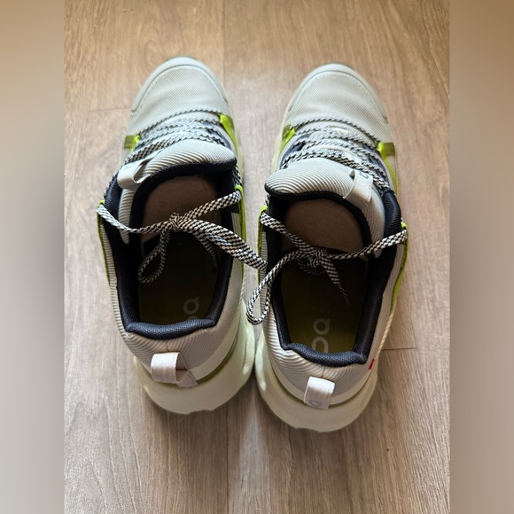 On Running Sneakers with Green and Blue Accents - Picture 8 of 8